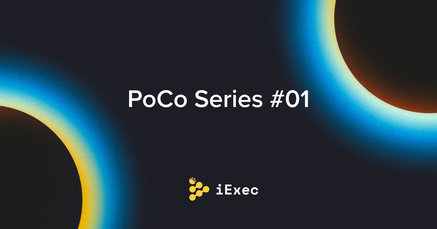 Cover image for "PoCo #1 — About trust and agents incentives"