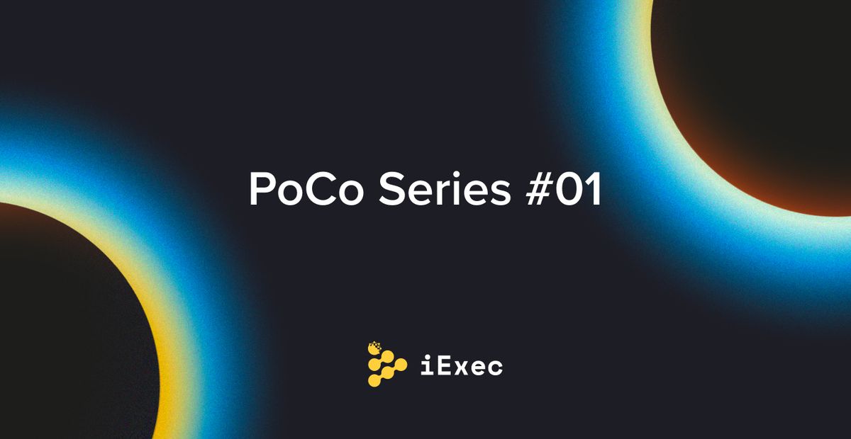 Cover image for "PoCo #1 — About trust and agents incentives"