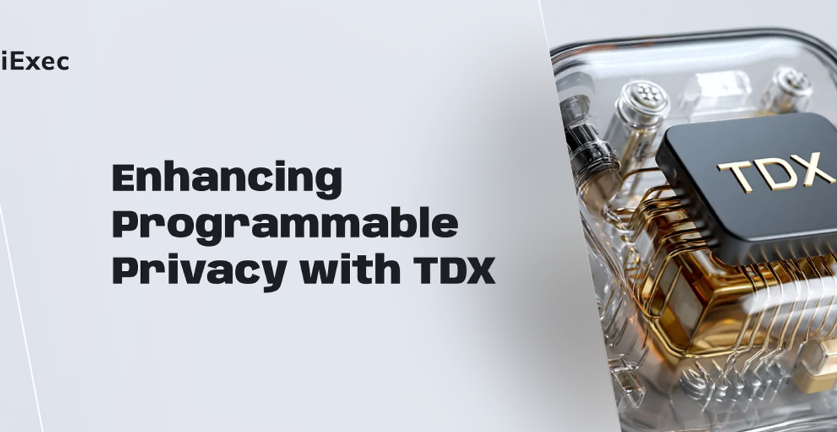 Cover image for "TDX: The Major Upgrade for Confidential DeFi & RWA"