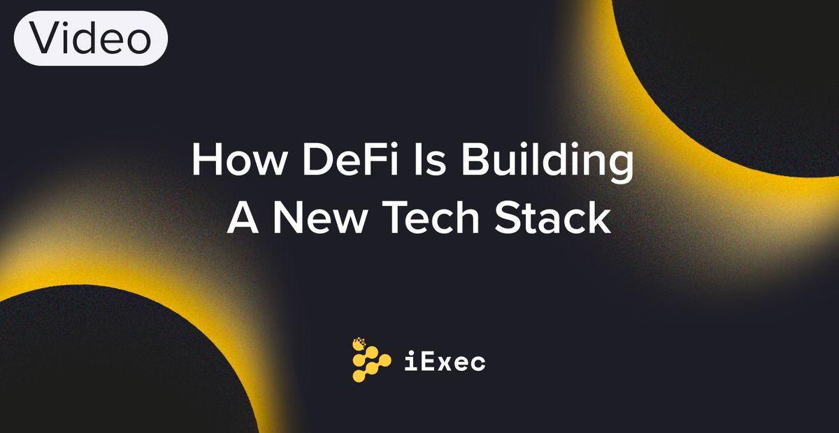 Cover image for "How DeFi Is Building A New Tech Stack"
