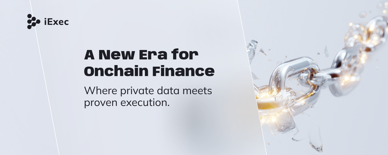 Cover image for "Why OnChain Finance Needs Verifiable Confidentiality"
