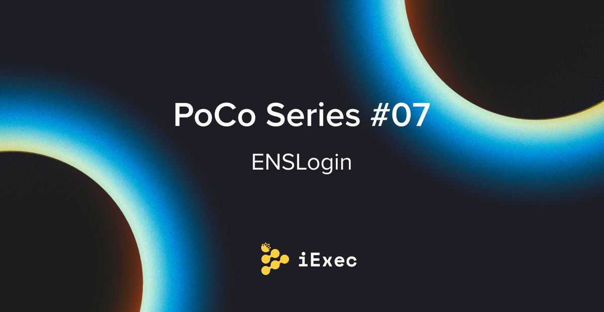Cover image for "PoCo #7 — ENSLogin"