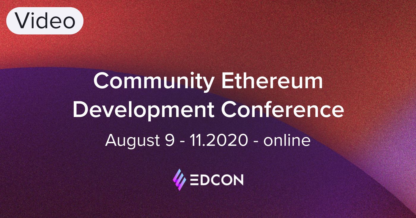 Cover image for "DeFi Challenges: Off-chain Computing & Privacy (EDCON 2020)"