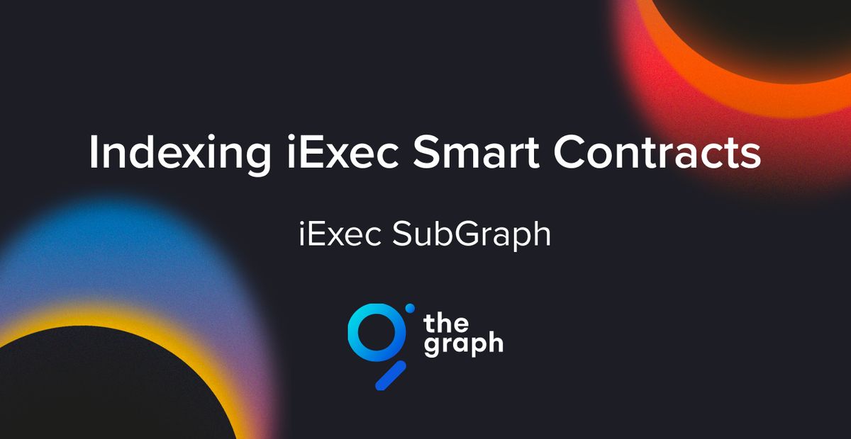 Cover image for "iExec SubGraph"