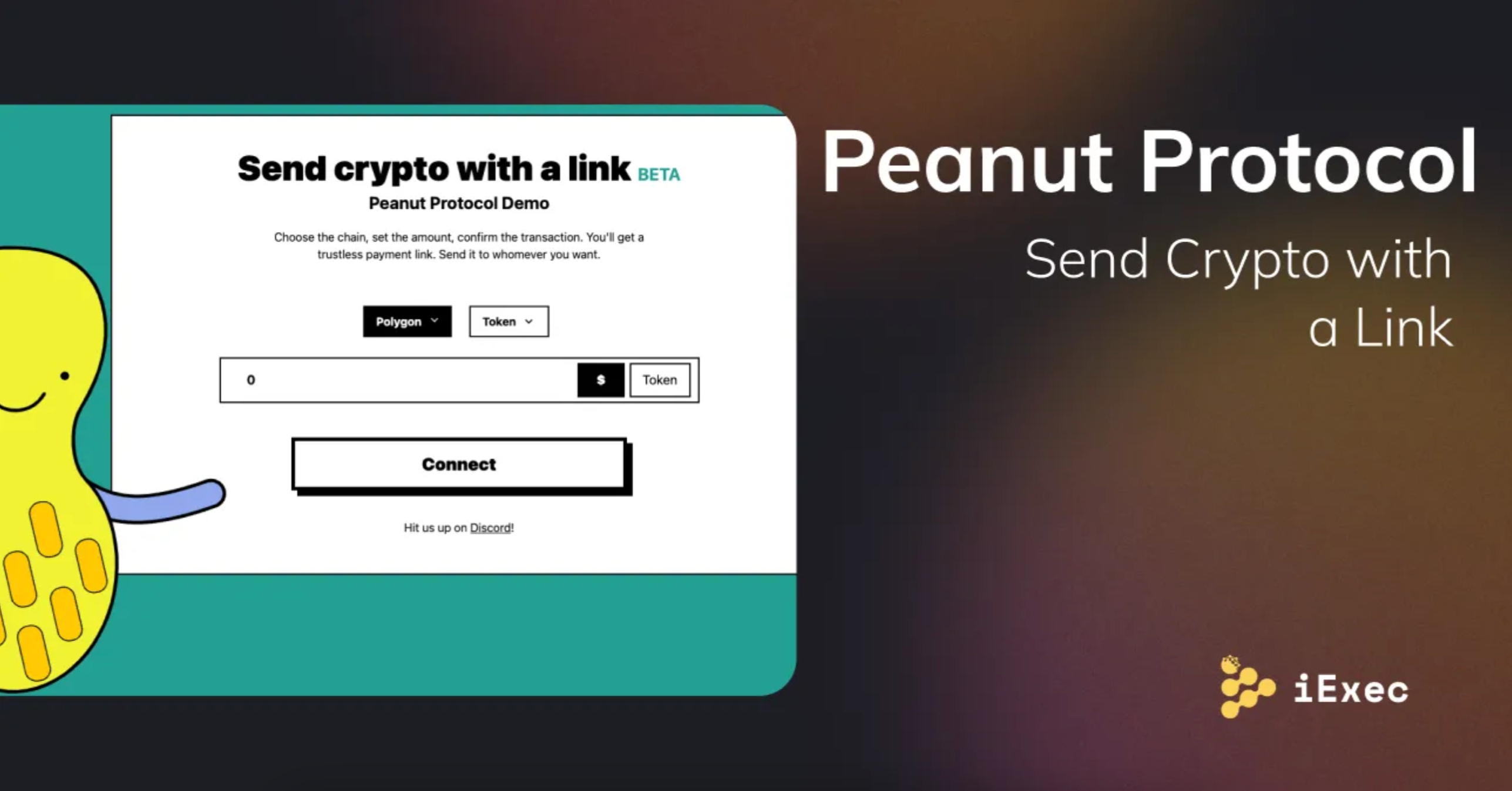 Cover image for "Peanut Protocol using iExec TEE in Prototype for Private Crypto Transfers"