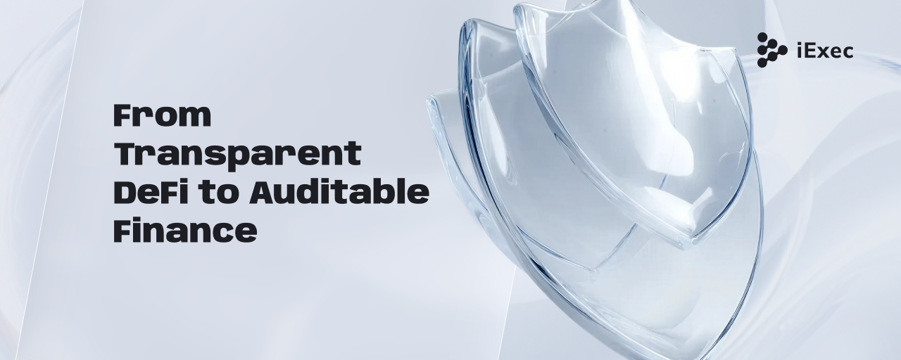 Cover image for "Confidentiality as Infrastructure: From "Transparent DeFi" to "Auditable Finance""