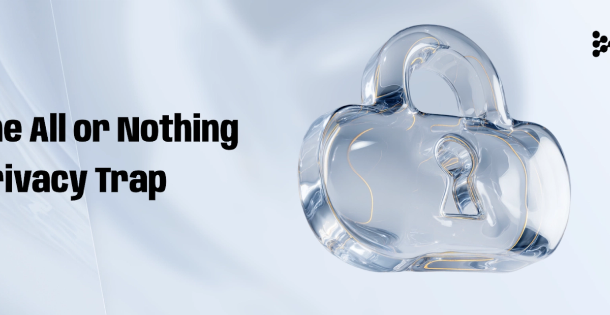 Cover image for "The All or Nothing Privacy Trap"