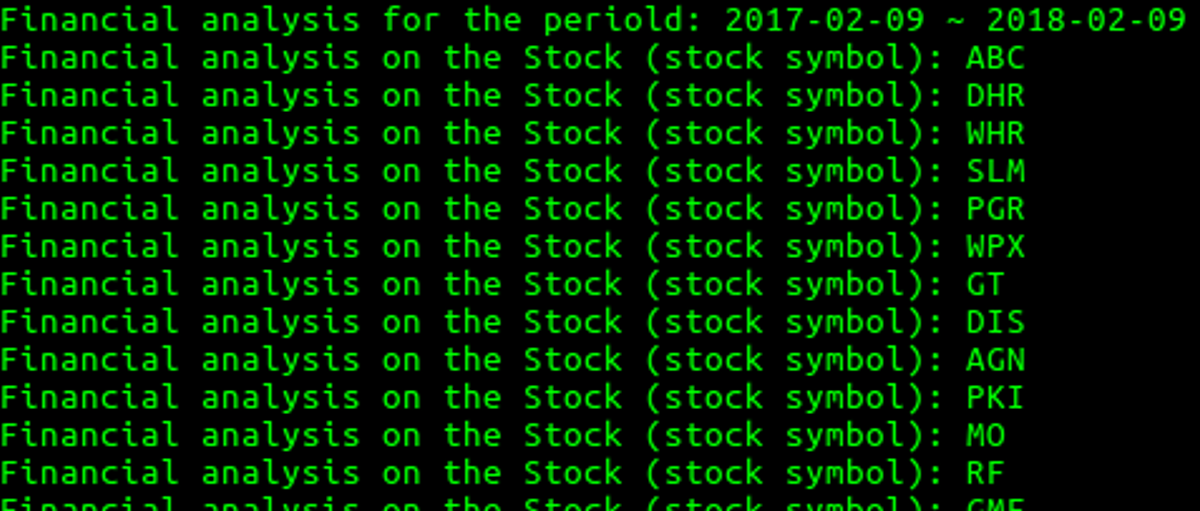 Application StockPredictor running on SGX-enabled iExec worker