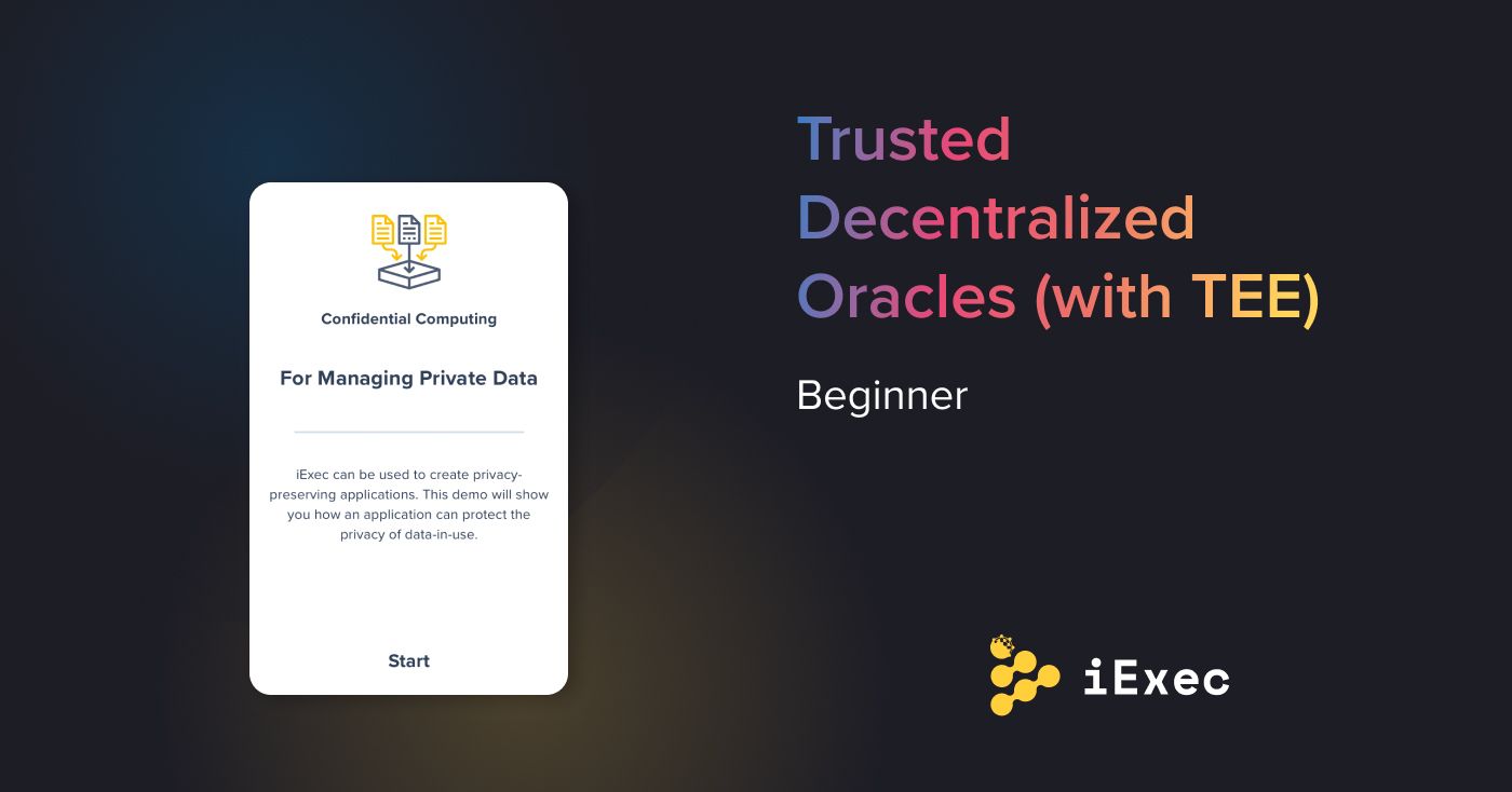 Cover image for "Blockchain Developer Demo Walkthrough"