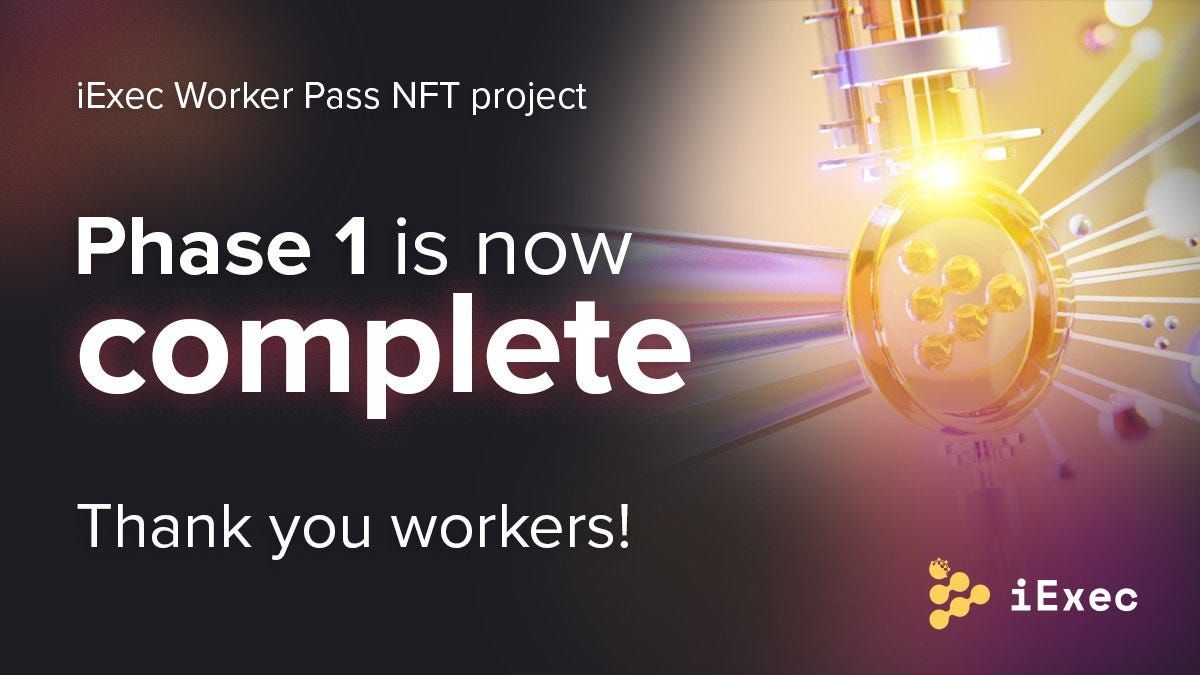 iExec Worker Pass NFT project