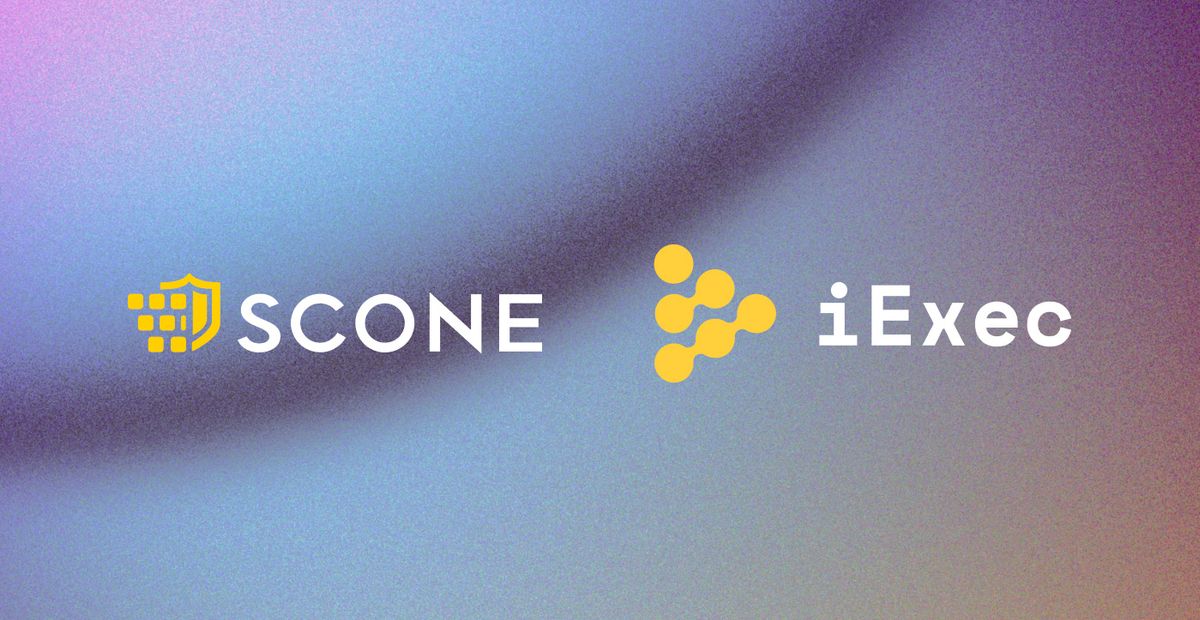 Cover image for "iExec Partners with Scone to Enable Secure Execution of DApps using Intel® SGX Enclaves"