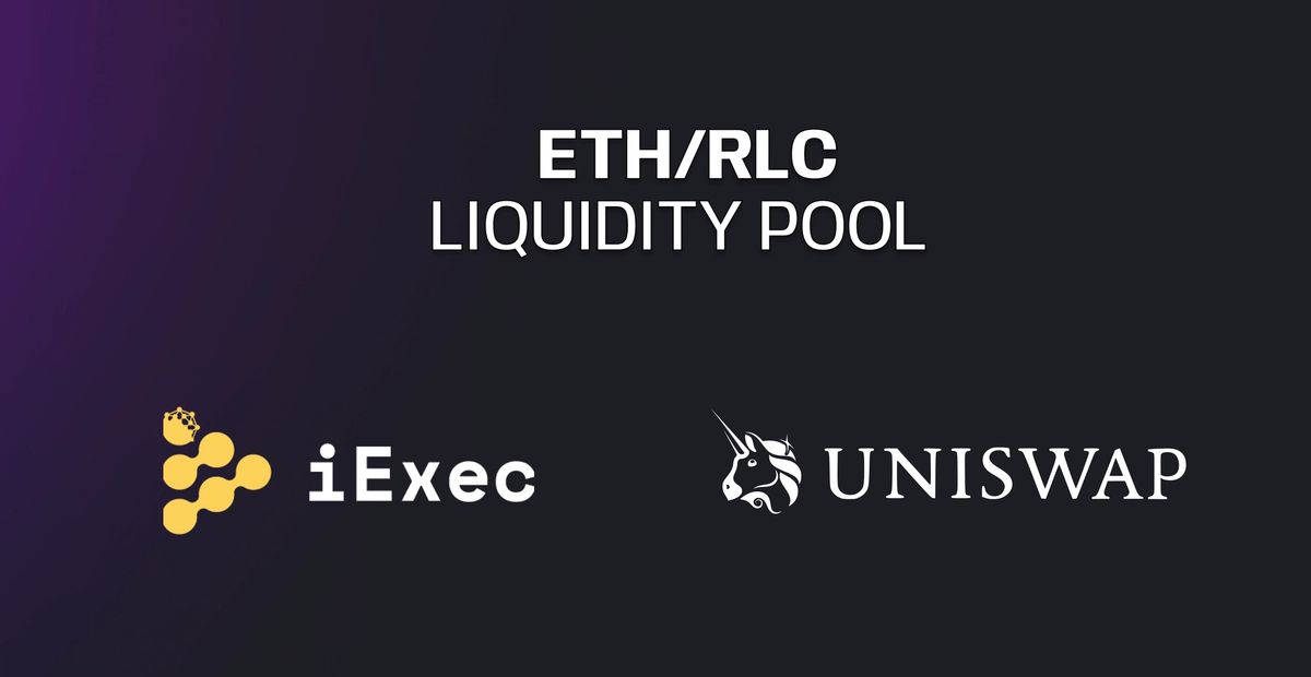 Cover image for "New RLC/ETH Liquidity Pool: Bigger and Better - Start earning trading fees!"
