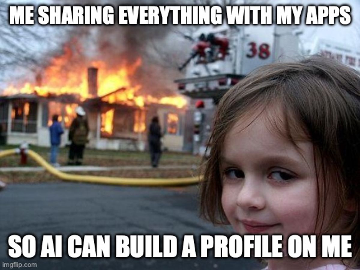 ME SHARING EVERYTHING WITH MY APPS SO AI CAN BUILD A PROFILE ON ME