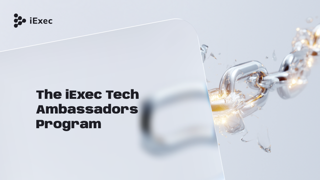 Cover image for "Introducing iExec Ambassador"