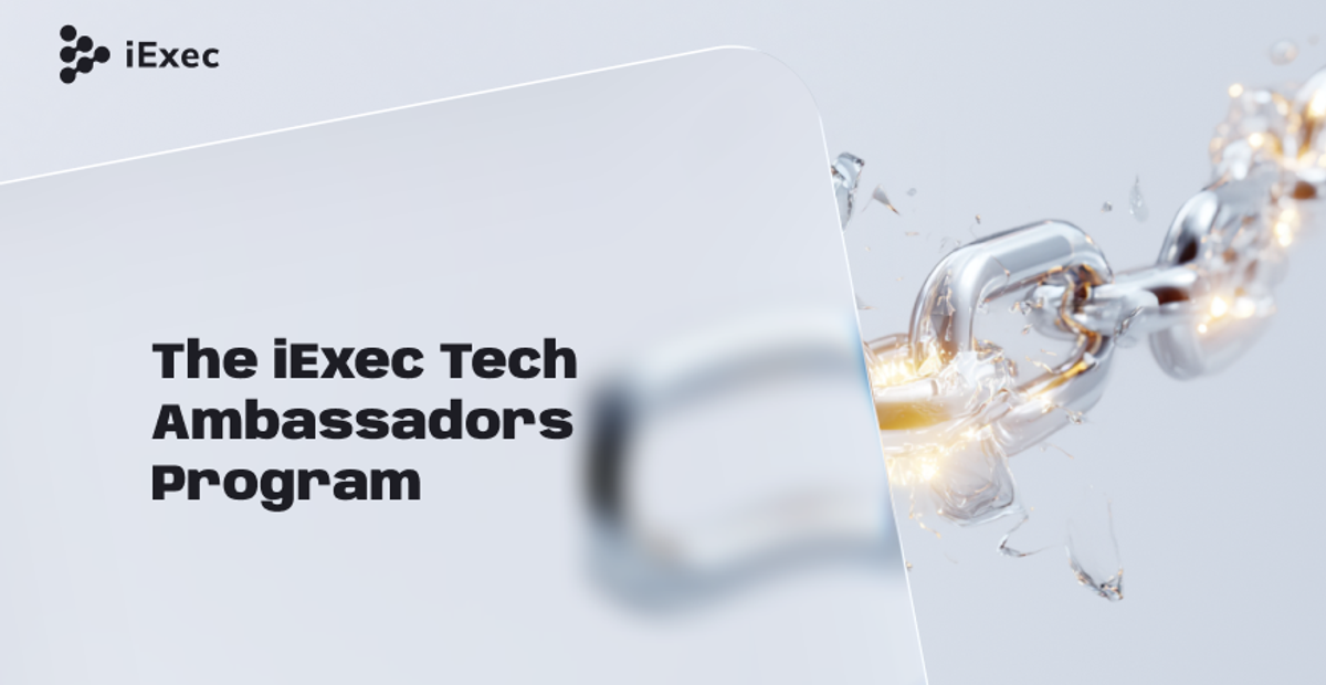 Cover image for "Introducing iExec Ambassador"