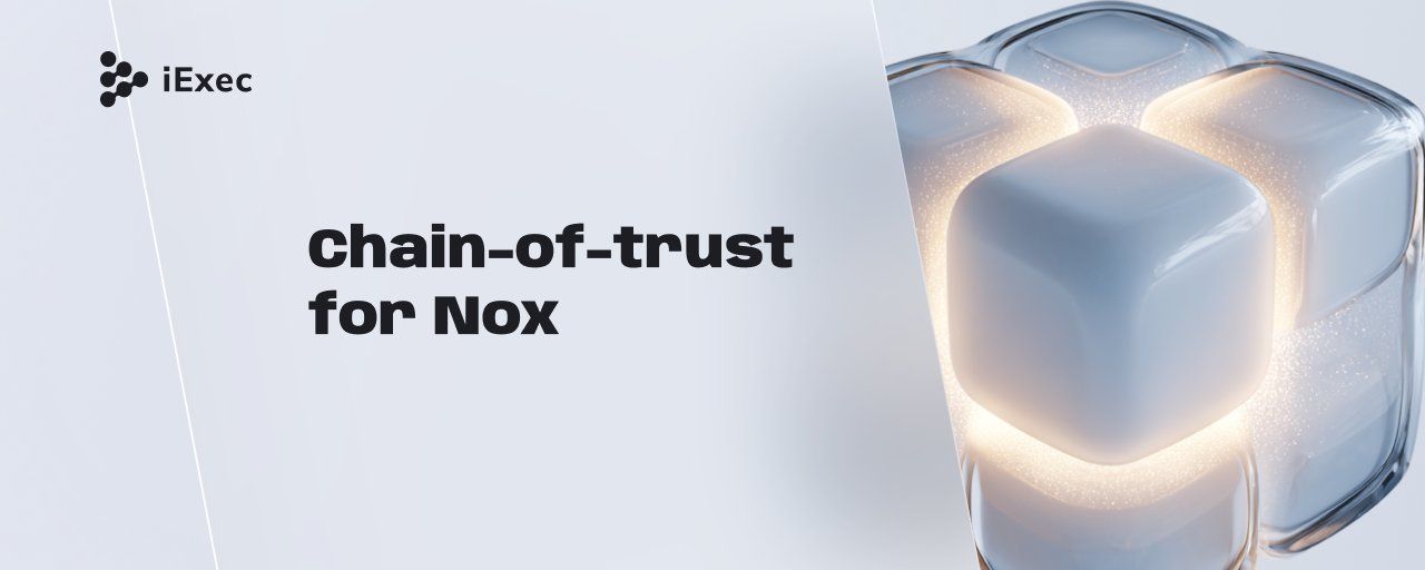 Cover image for "Chain-of-trust for Nox - Part 1: TEE foundation and boot-time attestation"