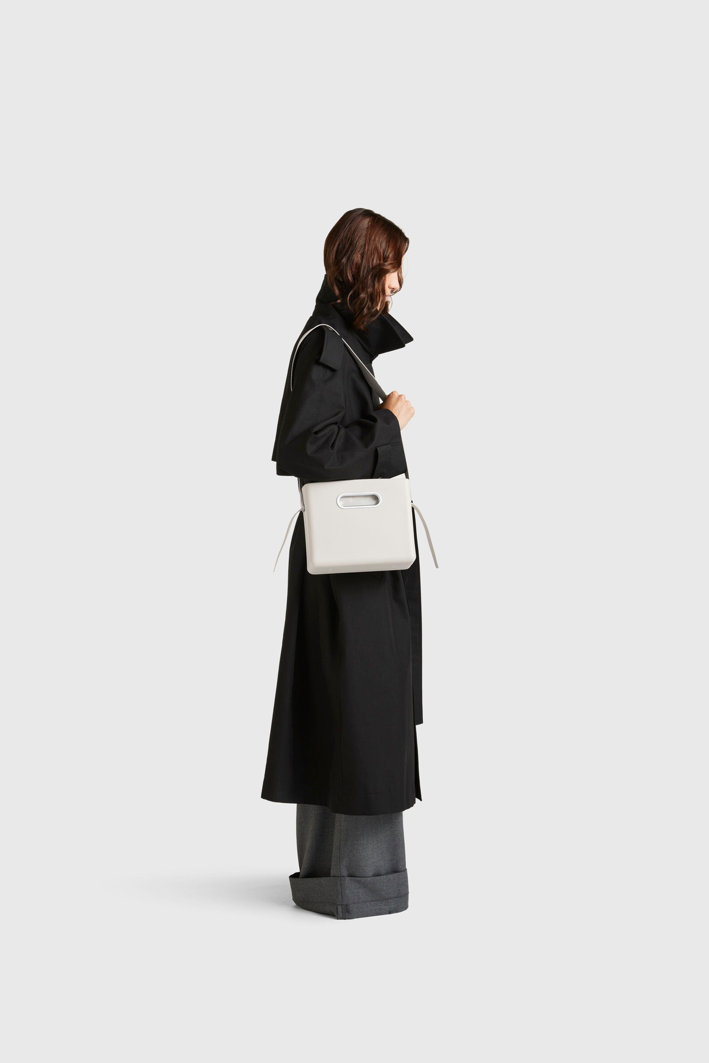 EAST WEST TOTE SYSTEM - SMALL in OPTIC