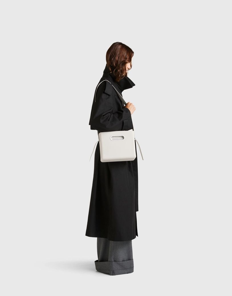 EAST WEST TOTE SYSTEM - SMALL in OPTIC