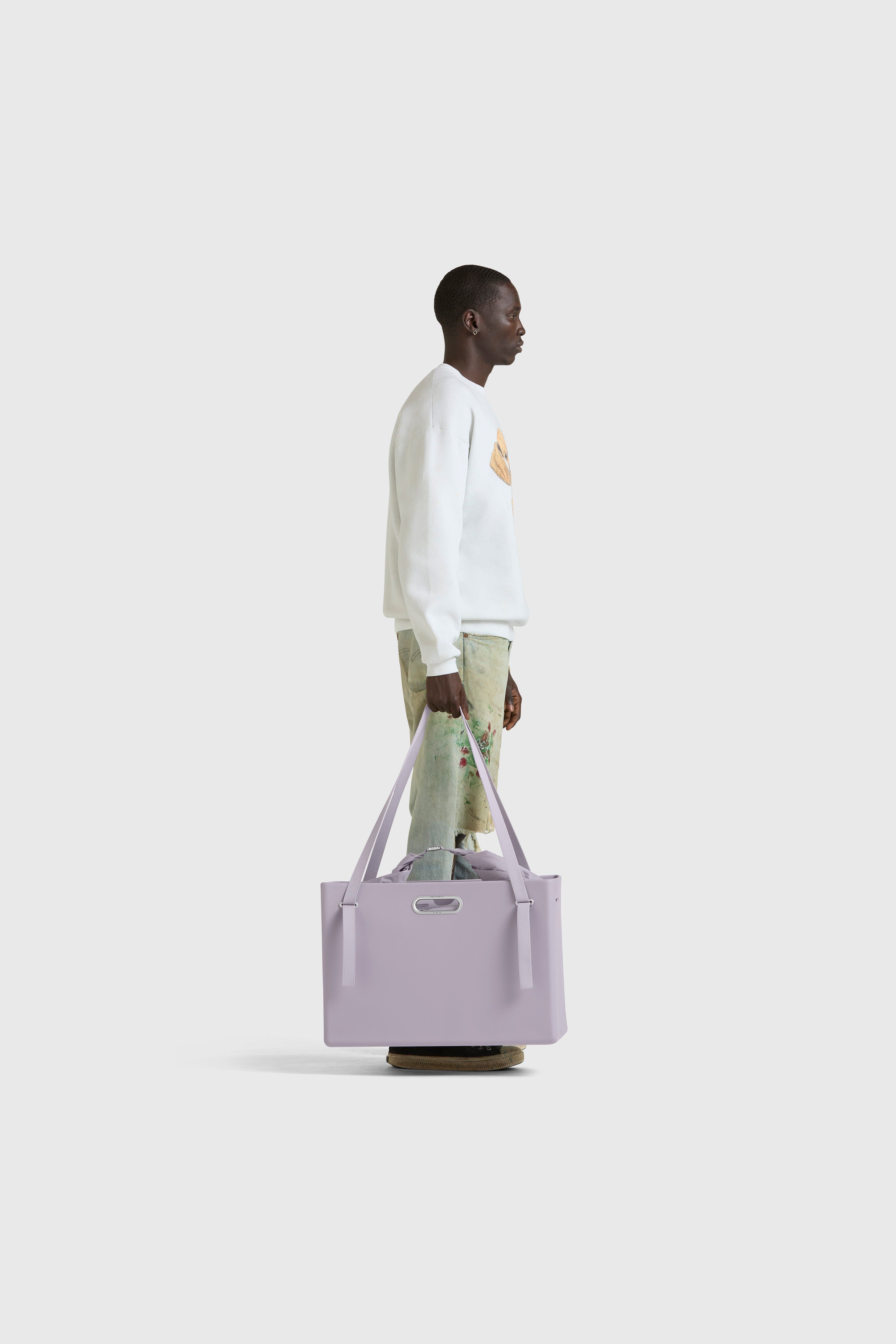 EAST WEST TOTE SYSTEM - XL in IRIS