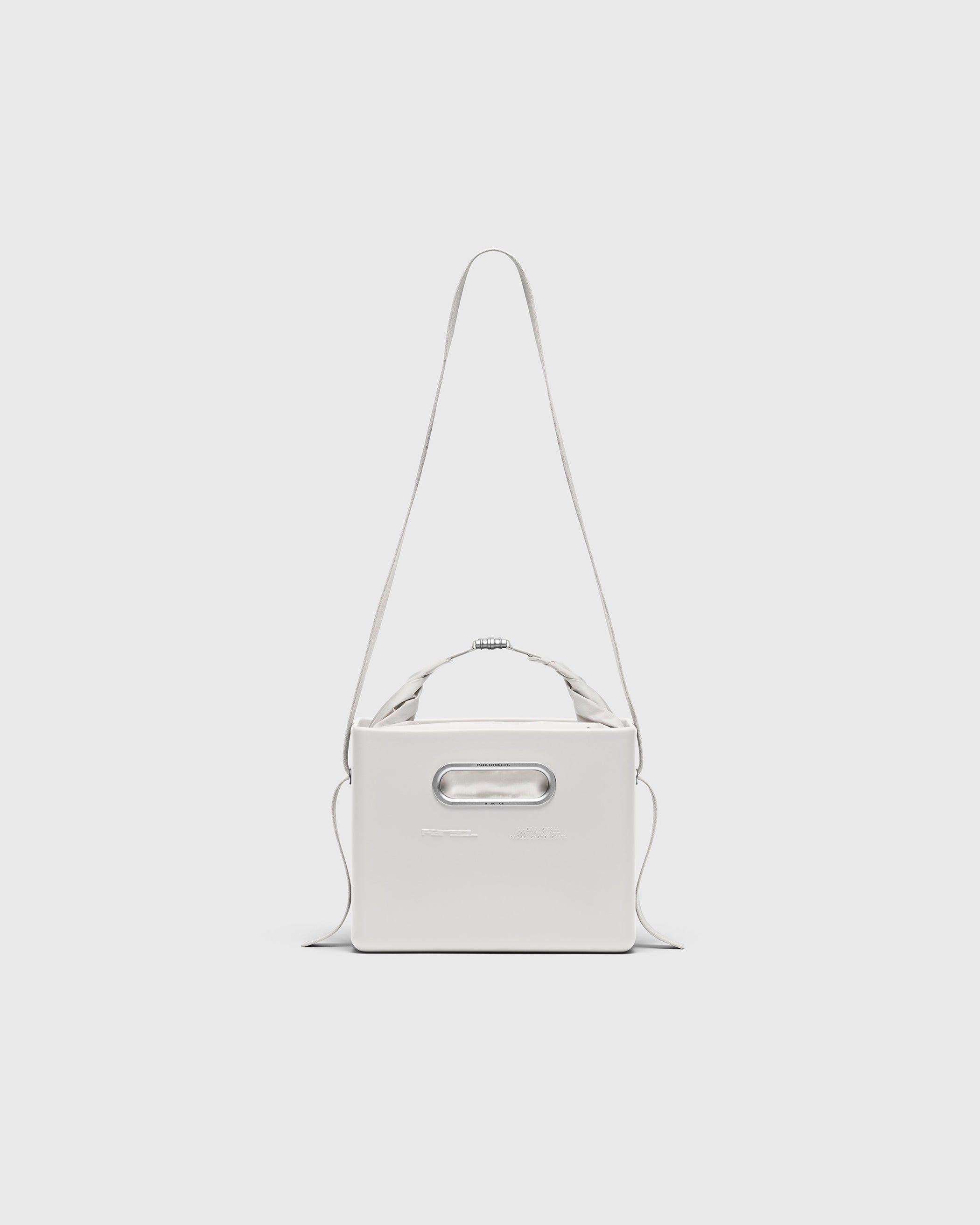 EAST WEST TOTE SYSTEM - SMALL in OPTIC