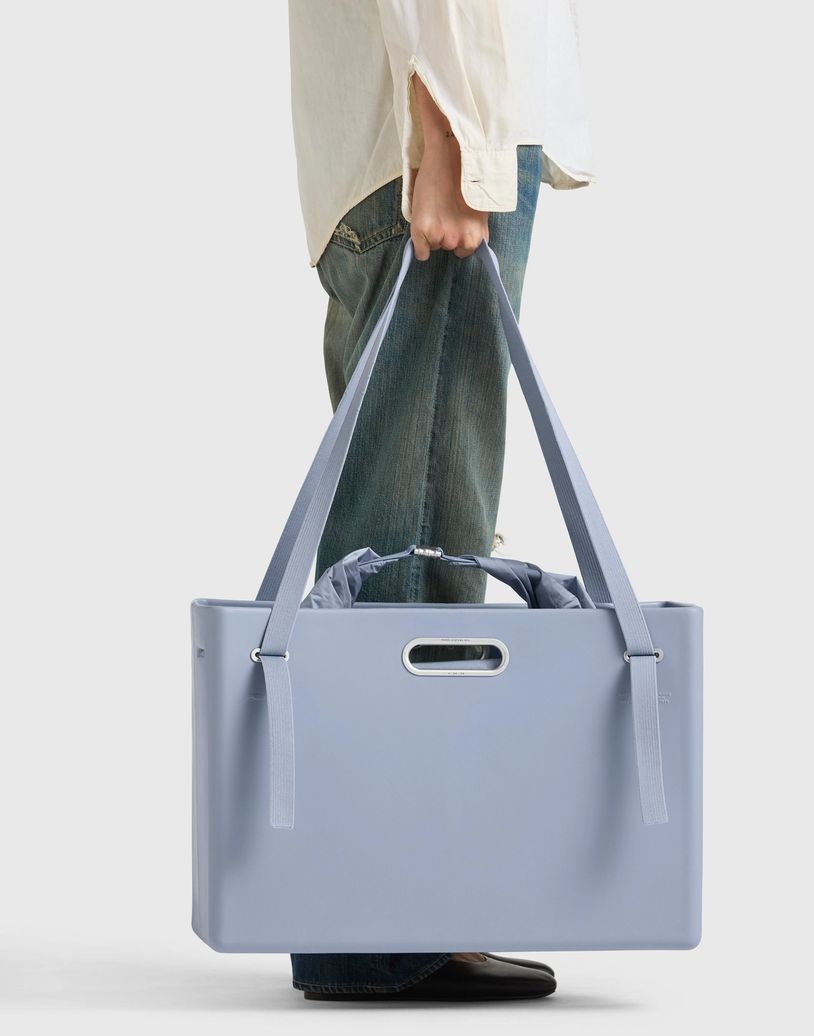 EAST WEST TOTE SYSTEM - XL in DRIFT