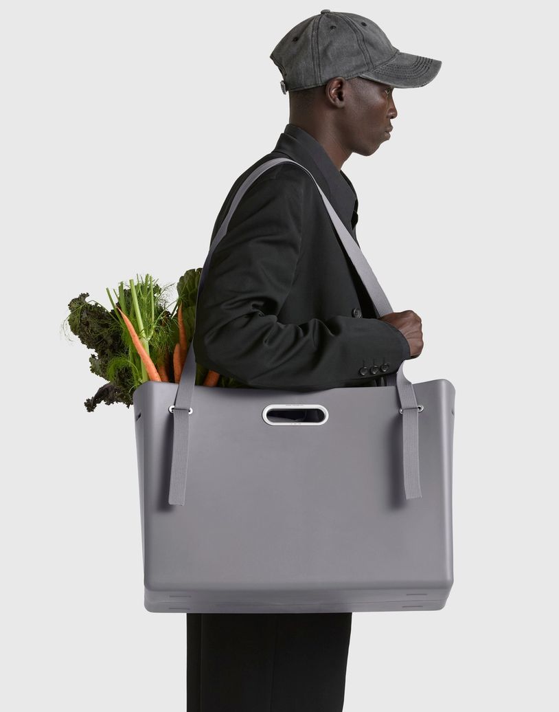 EAST WEST TOTE SYSTEM - XL in GRIDLOCK
