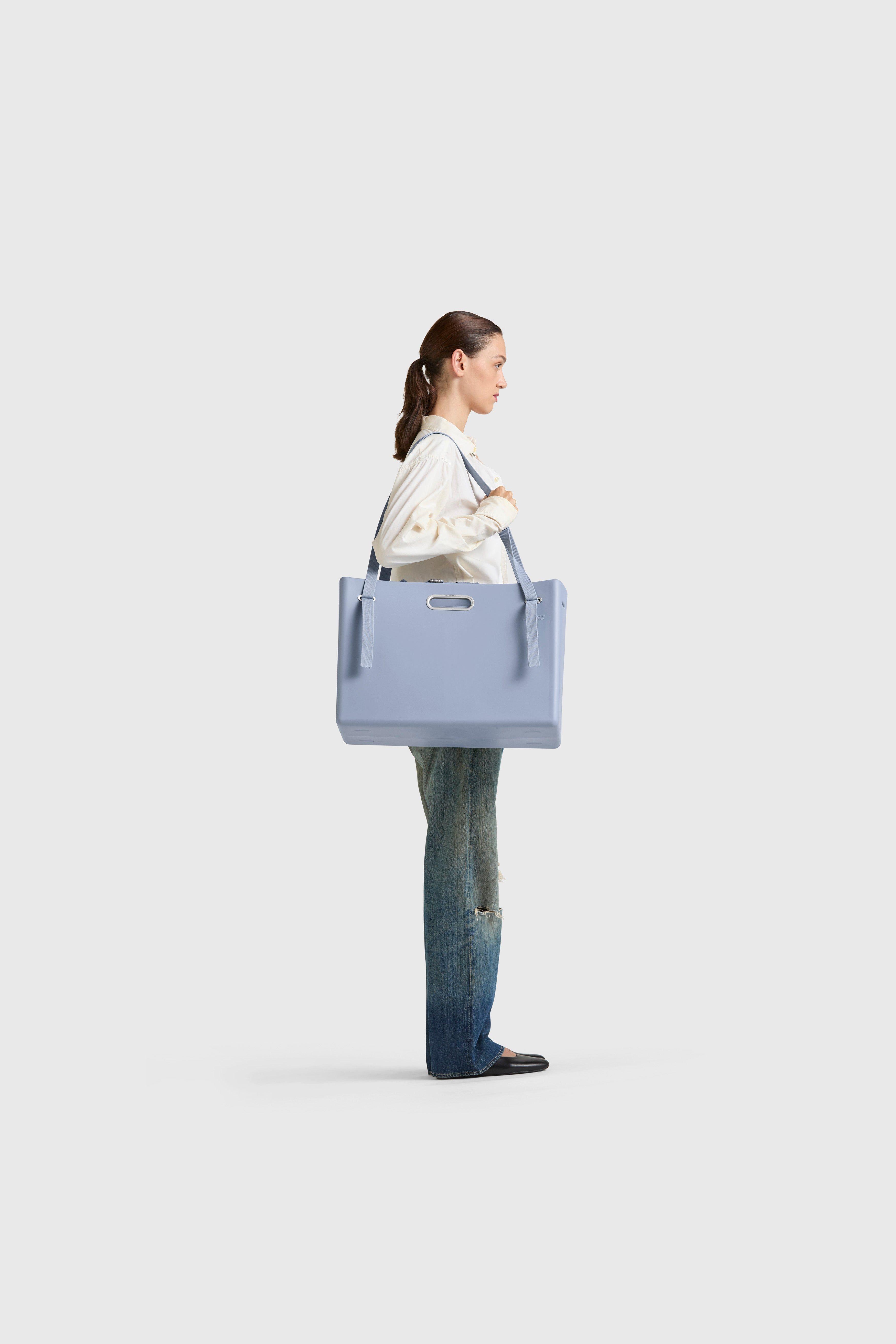 EAST WEST TOTE SYSTEM - XL in DRIFT