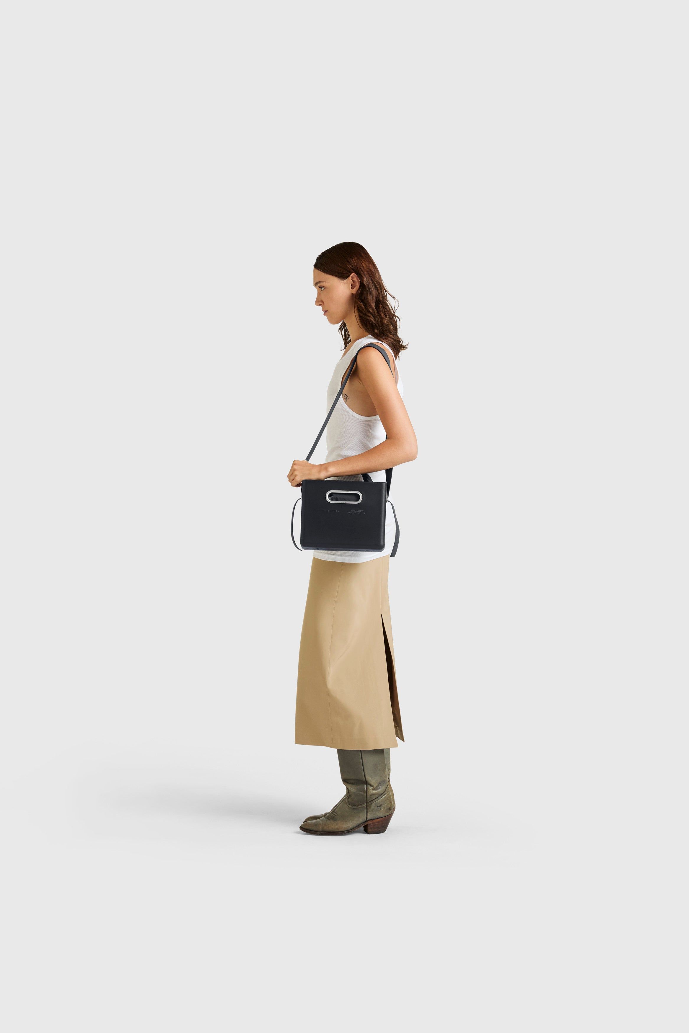 EAST WEST TOTE SYSTEM - SMALL in DEEP