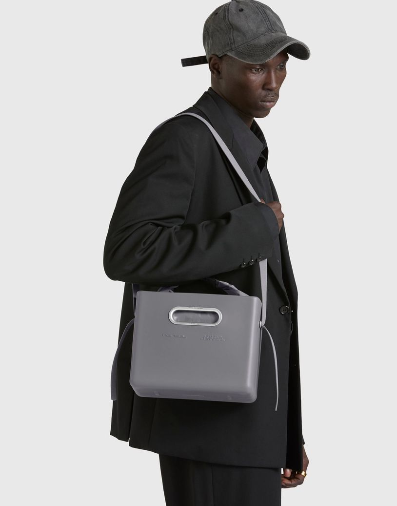 EAST WEST TOTE SYSTEM - SMALL in GRIDLOCK