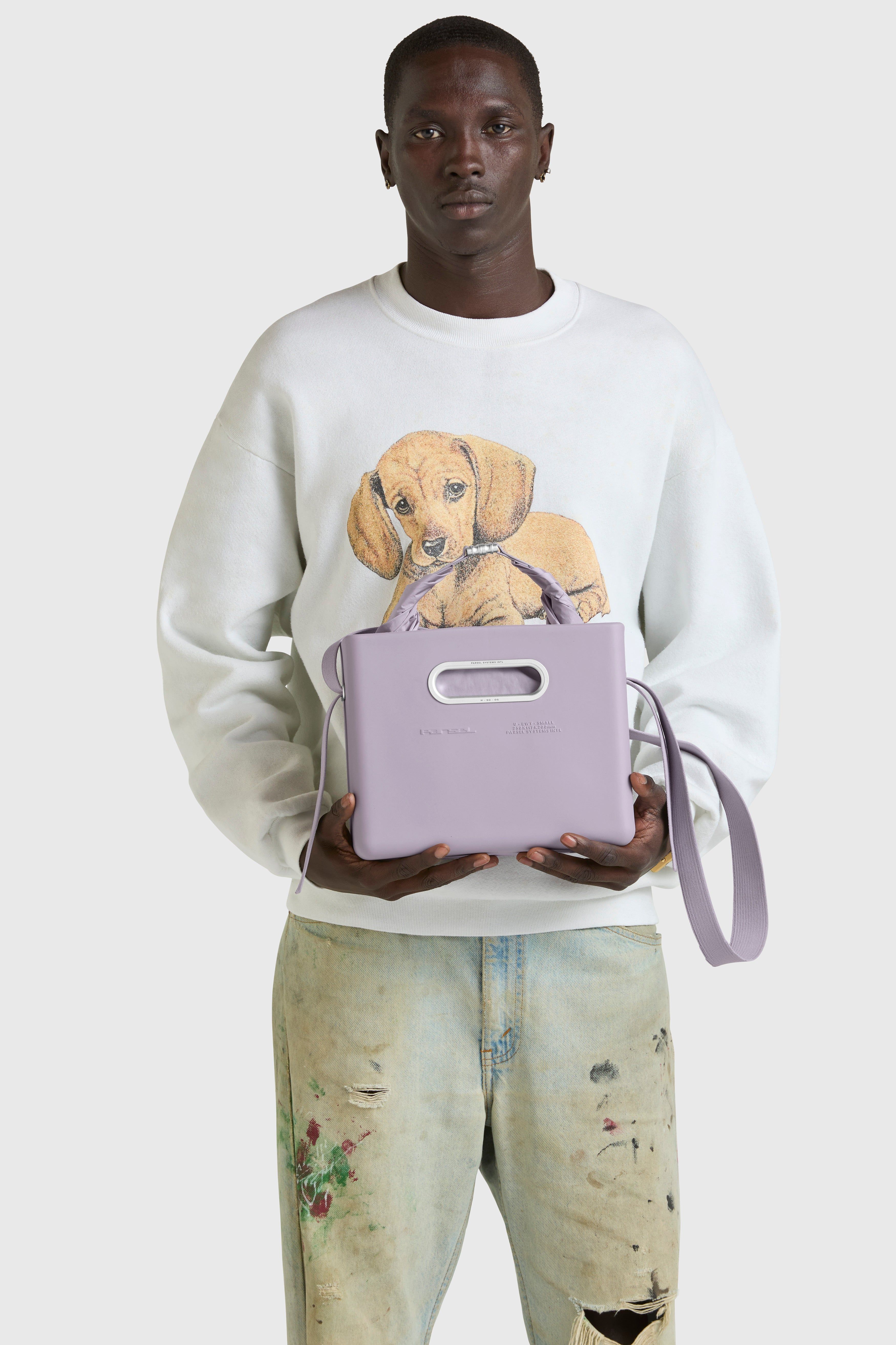 EAST WEST TOTE SYSTEM - SMALL in IRIS
