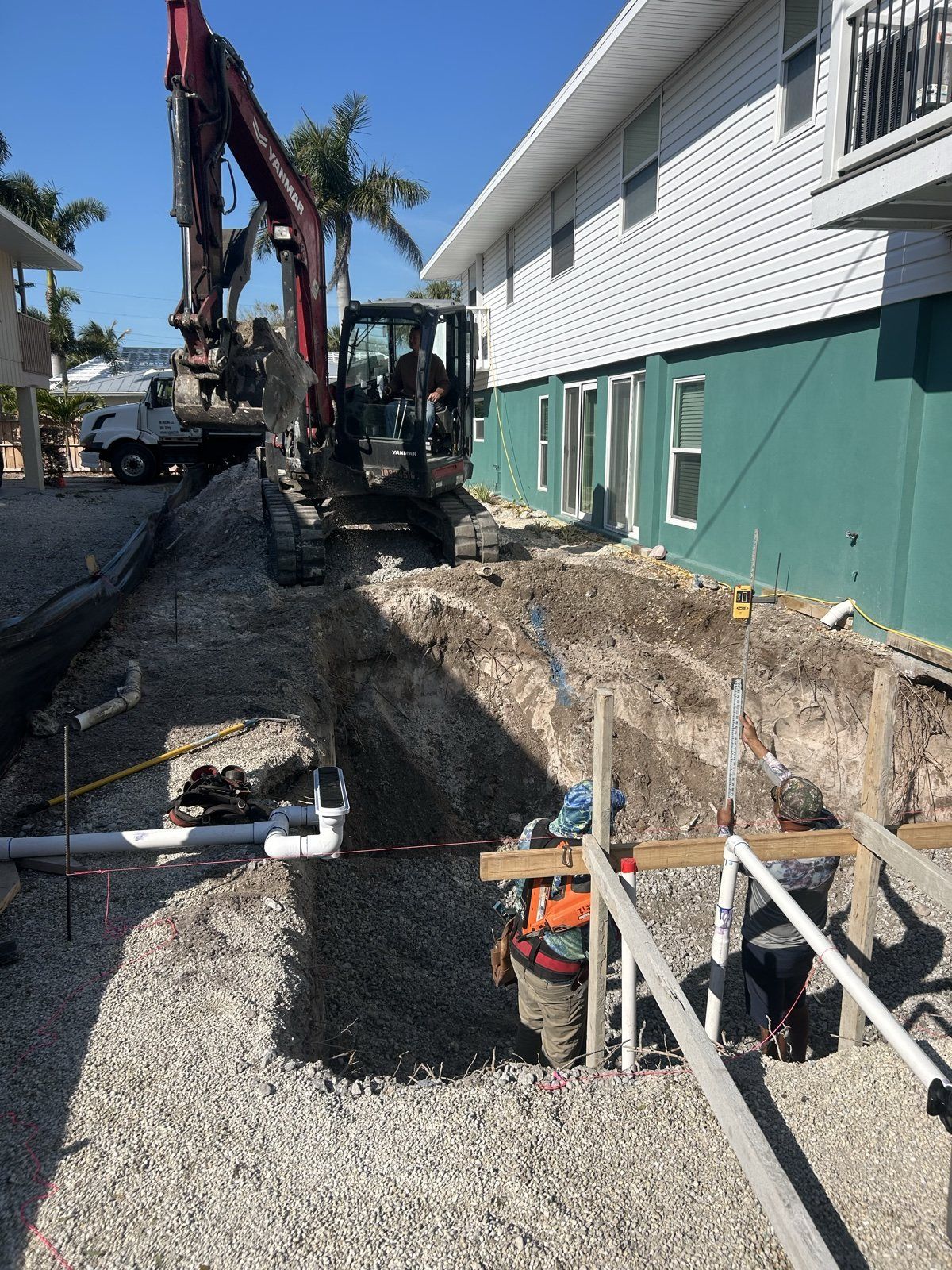 Pool Excavation in Sarasota, FL: Water, Access & Backfill