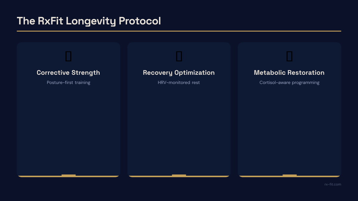 Danny's Lumbar Protocol — key components infographic
