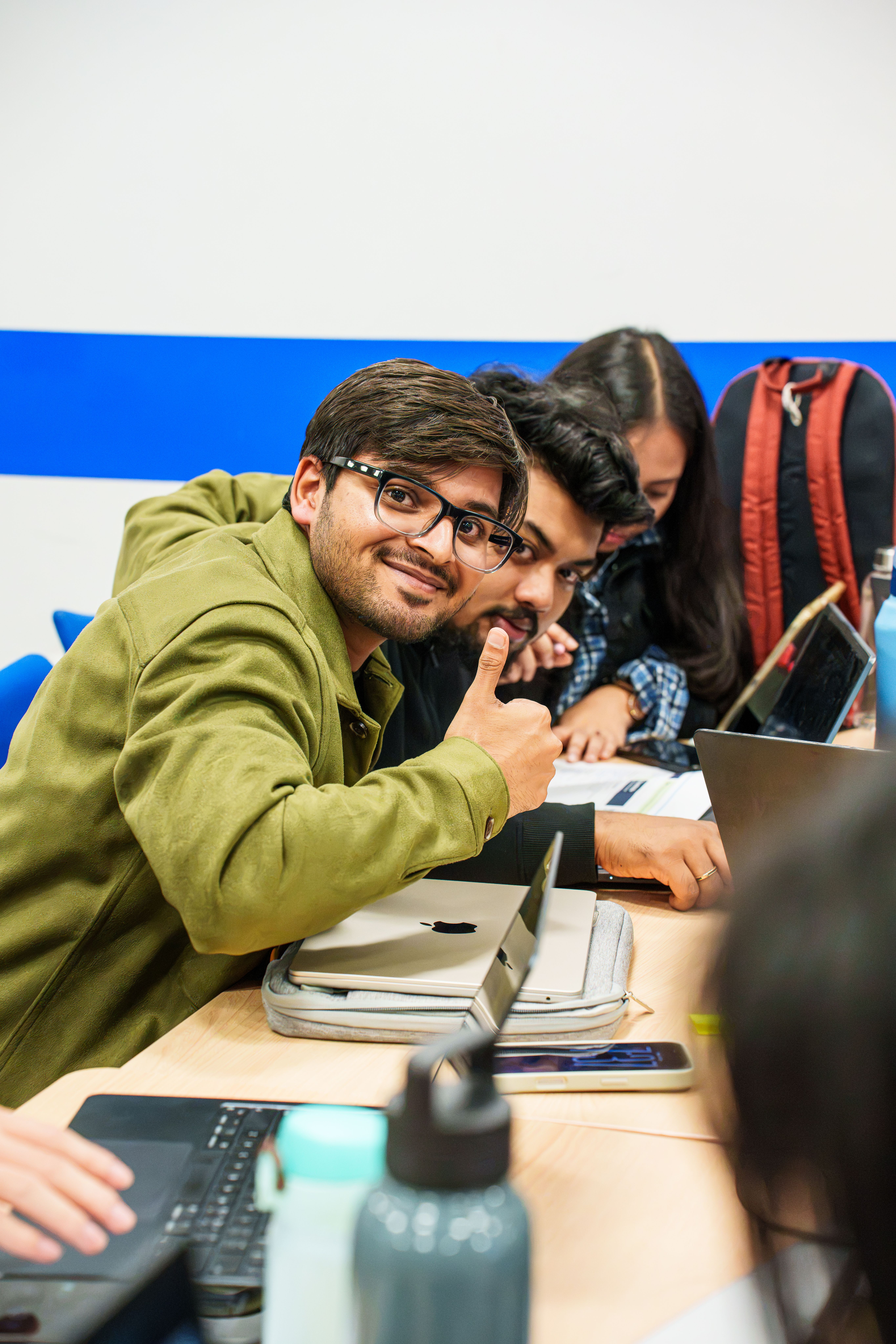 Leeds Business School students build their own AI agents
