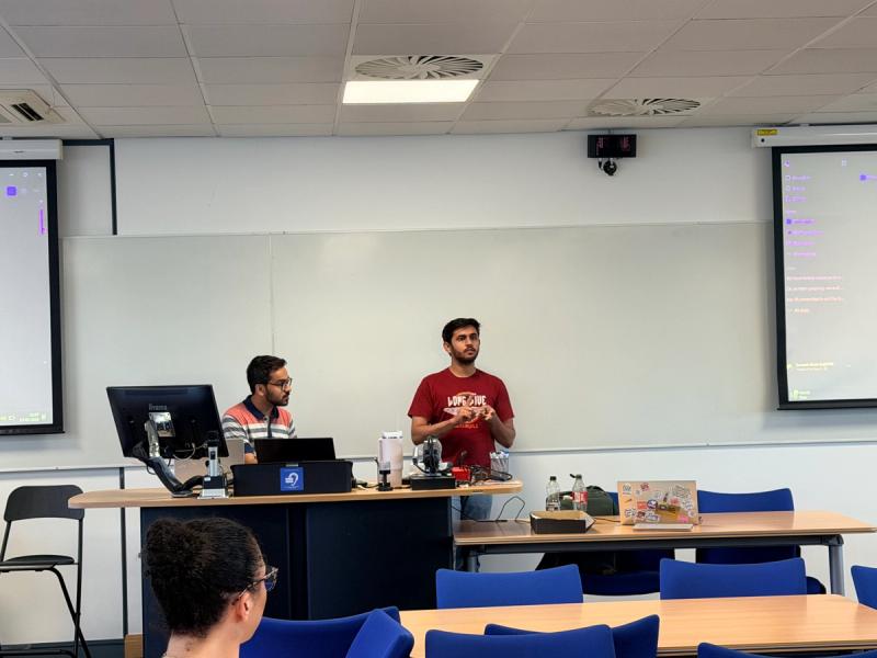 Students name the problem, then build the agent