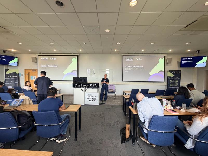 MBA students build their first AI agents