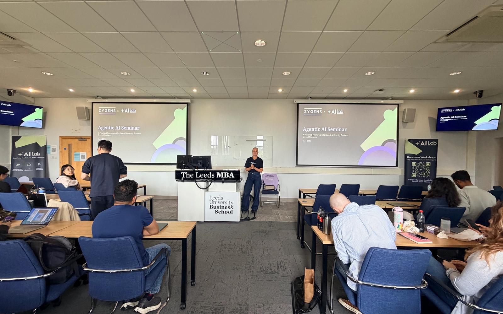 MBA students build their first AI agents