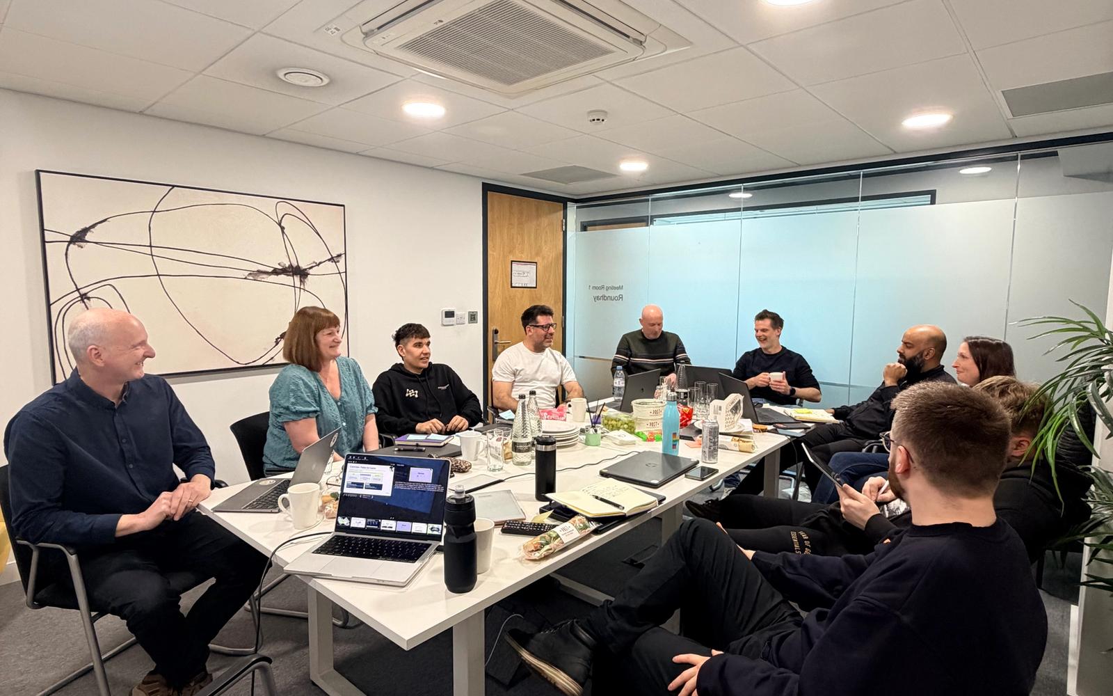 Twenty-two agents in four hours