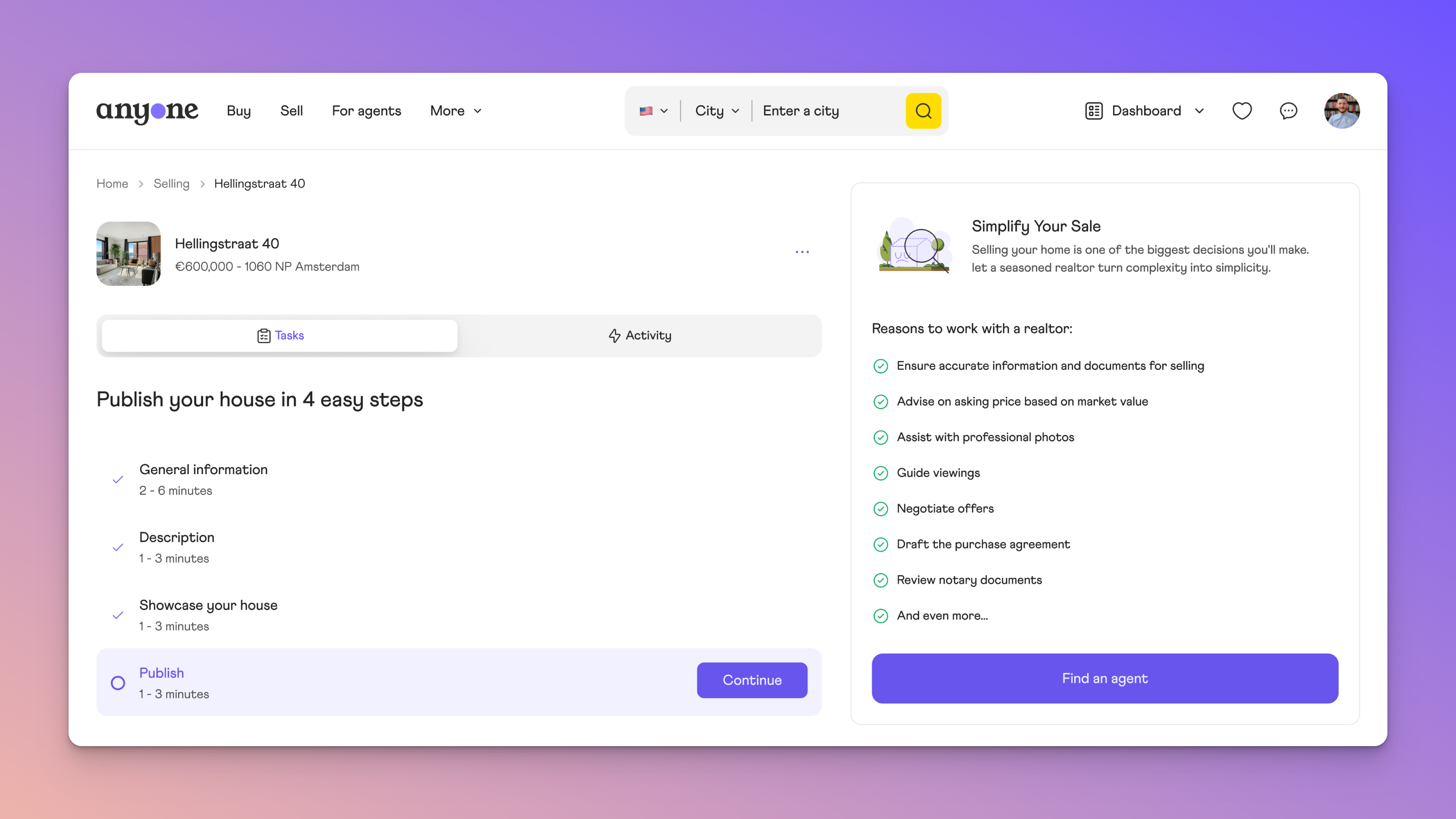 Details of your property