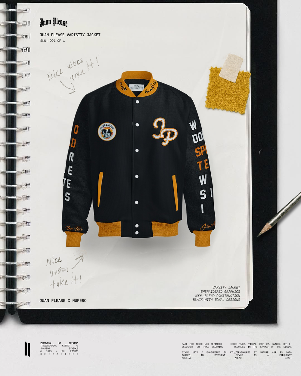 JuanPlease foundation jacket - nufero