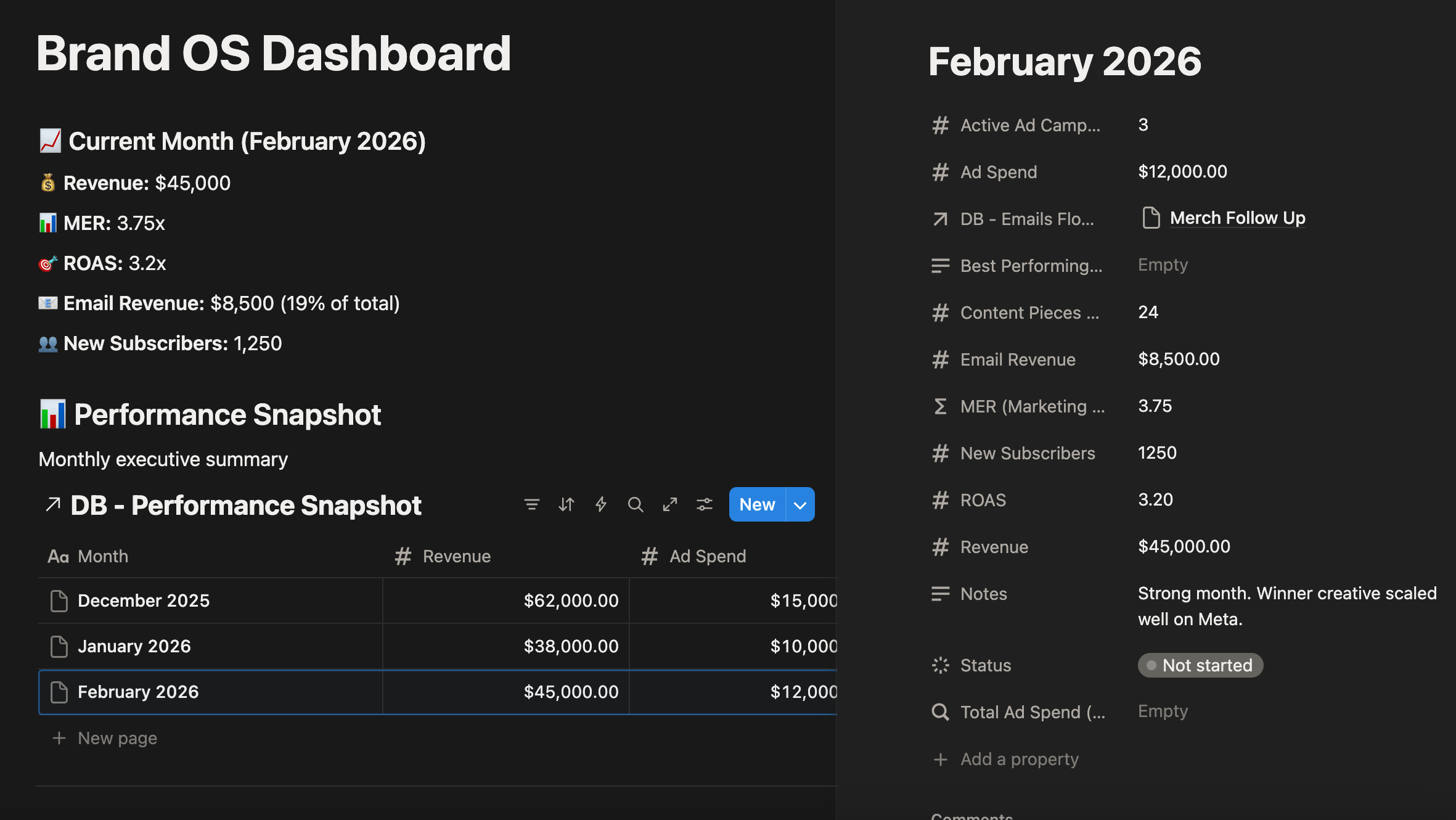 Why We Chose Notion for Brand Campaign Management (And Why You Should Take a Breath)