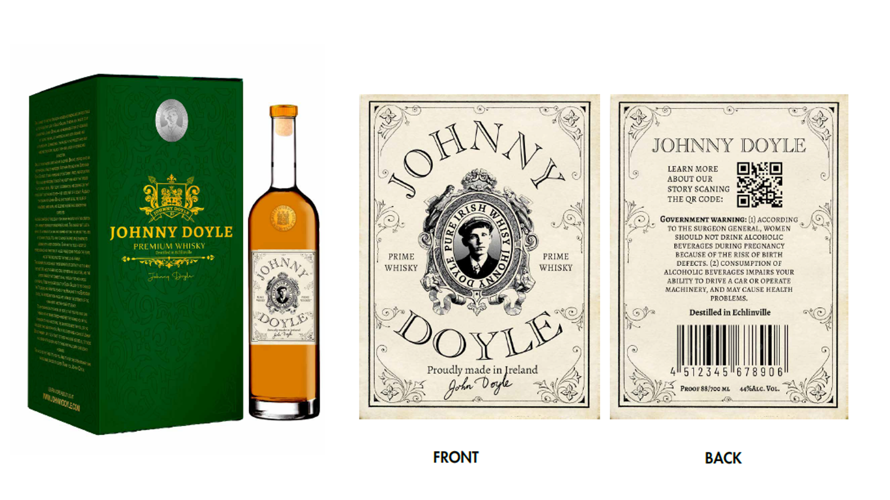Label designs - Sepia Version