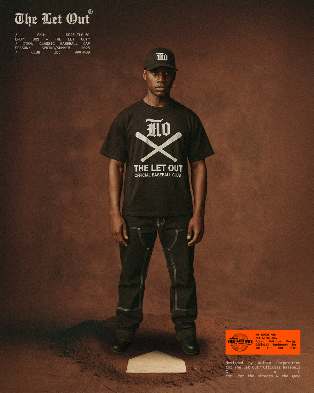 Black T-Shirt Nufero