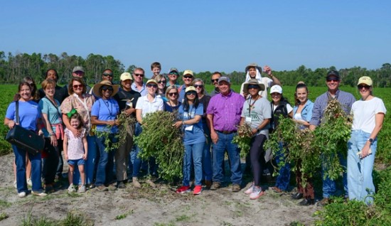 NPB Tour Gives Influencers First-Hand Experience of Harvest and Peanut Process
