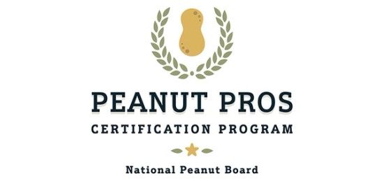 the peanut pros logo certification program by national peanut board.
