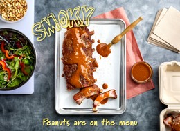 Golden Peanut Glazed Ribs