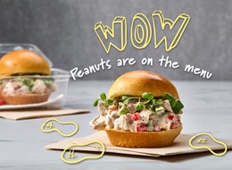 Spicy Peanut Butter Chicken Salad Sliders