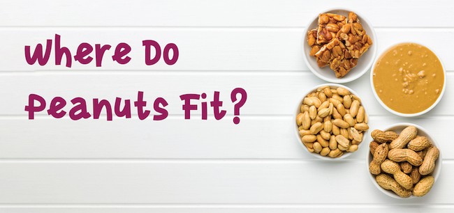 Where do peanuts fit?