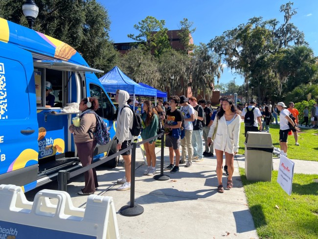 HEALTH NUT CLUB TOUR AT THE UNIVERSITY OF FLORIDA
