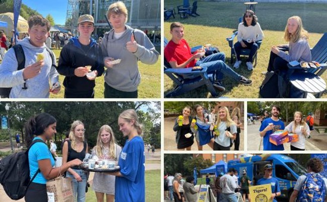 Peanuts fueling students on the Health Nut Club Tour