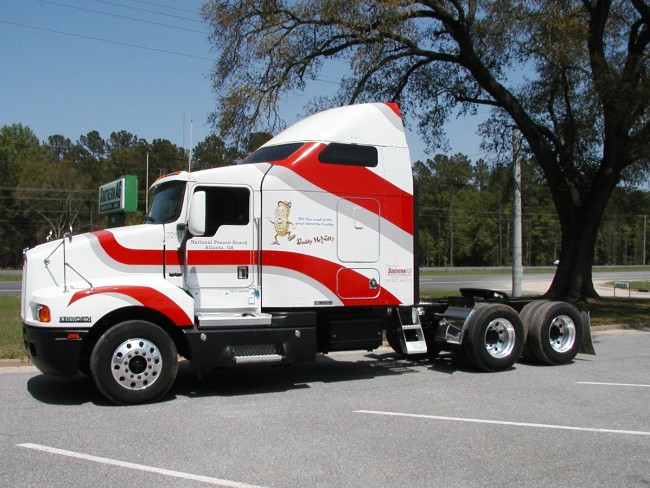 peanut board truck